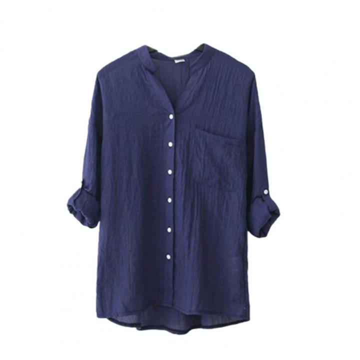 Thin%20Cotton%20Linen%20Shirt%20Women%20Elegant%20Vintage%20Long%20Sleeve%20Blouse%20Women%20Streetwear%20Casual%20Blusas%20Tops%20blusas%20mujer%20de%20moda%202022%20-%20Image%204