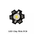【GlobalTrendz】10pcs/lot LED Chip Light With PCB Star 1W 3W High Power White Warm White LED Emitter Chip +20mm Aluminum Star Base PCB LED Beads. 