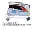 Abs Material Car Rear Wing Primer Color Rear Spoiler For Honda Insight (Without Paint). 