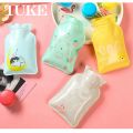 【WEJA】1pcs Creative Cute Hot Water Bottle Warm Belly Treasure Cartoon Hand Warmer Filled Mini Explosion-proof Portable Hot Water Bags. 