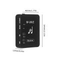 M-VAVE WP-10 2.4GHz Wireless in Ear Monitor System Receiver & Transmitter Set. 