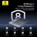 Baseus Blade2 12000mAh Power Bank | 65W Fast Charging Ultra Thin Digital Display Intelligent Edition Battery Pack For Laptop/MacBook Pro, iPad, iPhone, and All Smart Phones - Silver. 