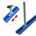T Track Bolts Knob Kit Miter Track Sliding Nut T-Slider T Slot T Bolt for Woodworking Jigs Fixtures Tools Kit. 