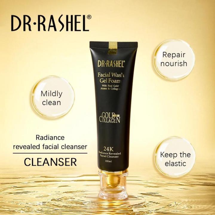 DR.RASHEL%2024K%20Gold%20Collagen%20Facial%20Wash%20Gel%20Foam%20100ml%20-%20Image%203