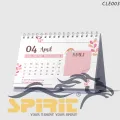 Desk Calendar/Sitting Calendar 2023 Desian Pink Cute. 