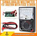 ANALOG MULTIMETER SAMWA YX-360TR Fuse Diode Protection DC & AC. 