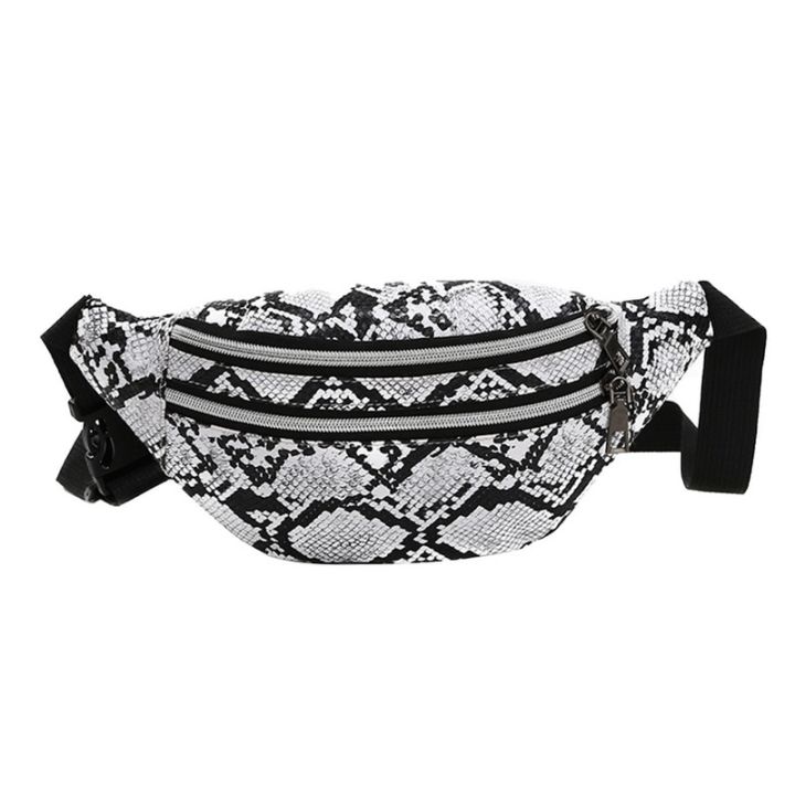Waist Bag Female Belt New Brand Fashion Waterproof Chest Handbag Uni Fanny Pack Ladies Waist Pack Belly Bags Purse Belt Bag Style1-white