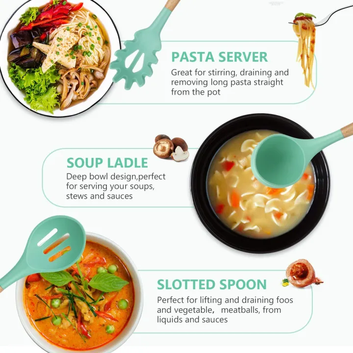 12%20Pcs%20Silicone%20Cooking%20Utensils%20Kitchen%20Utensil%20Set%20-%20Heat%20Resistant%20Non-Toxic%20BPA%20Free%20Spatula%20Set%20with%20Turner%20Tongs,Spoon,Brush,Whisk-Wooden%20Handles%20Kitchen%20Gadgets%20Tools%20Set%20for%20Nonstick%20Cookware%20-%20Image%208