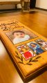 laser engrave wooden high quality  photo print souvenir. 