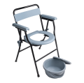Commode Chair with bucket- Multicolour. 