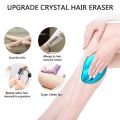 Hair Removal Stone Depilatory Gum Eraser Scrub Netscroll Painless Epilator Beauty Woman Body Crystal Epilator Nano Version. 