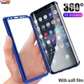 【ThinkWay】360 Full Body Phone Casing OPPO A53  A33 A93 A5S A12 A3S A7 A1K A83 F11 Pro F9 F7 A52 A92 Protective Case with Tempered Glass Film. 