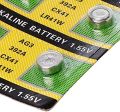 AG3 1.55V Alkaline Button Battery Cell Button Battery LR41 Watch Battery Remote Toy Electronics Eye flash E 15 L. 