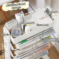 Bookshelves Multi-Layer Shelves Desktop Storage Baskets 6 layers. 