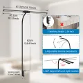 Double Head LED Desk Lamps Stepless Dimmable Led Computer Monitor Light USB Table Lamp for Office Study Reading Lighting Fixture. 