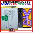 5000mAh Battery B-05 B-O5 For VIVO Y12s VIVO Y20 VIVO Y20S VIVO V2026 V2029. 