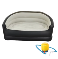 Double Outdoor and Indoor Inflatable Sofa & Air Pump Air Sofa Bed Inflatable Lounging Sofa for Living Reading Room Bedroom Office Balcony. 
