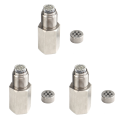 3X M18X1.5 O2 Oxygen Sensor Adapter with Filter Elements for Decat Hydrogen O2 Extender Spacer Fix Check Engine. 