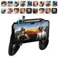 W11+ PUBG Mobile / Free Fire Gamepad Joystick Metal L1 R1 Trigger Game Shooter Controller for iPhone Gaming Pad Android. 