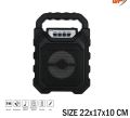 2 in 1 Combo Offer Speaker  BLUETOOTH BT-668 LED LIGHT PORTABLE Speaker + J5 Head Set Earphone. 