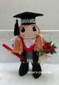 Personalized Graduation doll, Personalized Graduation doll soft toy.. 