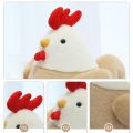 Birthday Gift for Kids Appease Doll Collection Toy Interactive Accompany Toy Sleeping Mate Wedding Party Decor Hen Plush Toy Chicken Plush Doll Stuffed Toys Chicken Plush Toys. 