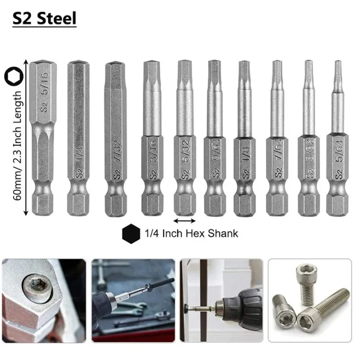 20Pcs%20Hex%20Head%20Wrench%20Drill%20Bit%20Set%20Shank%20Quick%20Release%20Magnetic%20Screwdriver%20Bits%20Set%20(Metric%20+SAE)%20-%20Image%202