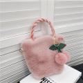 Cute Animal-themed Bags Stylish Designer Purses Women's 2023 Korean Version New Autumn And Winter Rabbit Plush Bag Cute Girl Handbag. 