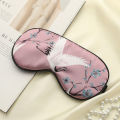 Goggle Bandage Classification Eye Mask Type Chinese Plum Blossom Night Mask Sleep Crane Silk] Trend [Popular Sleep Mask Eye Mask Tattoo Kung Fu. 