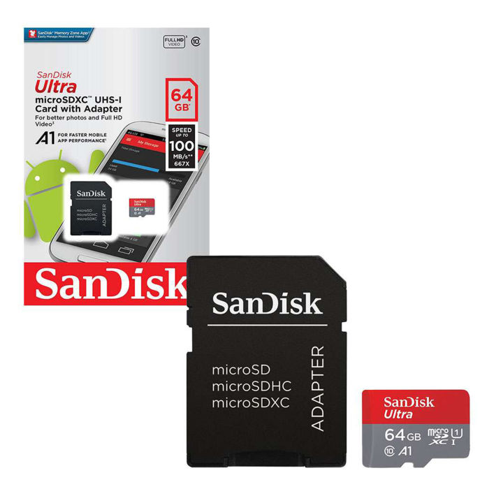 Micro SD Class 10 Ultra microSD 64GB Memory Card TF Card