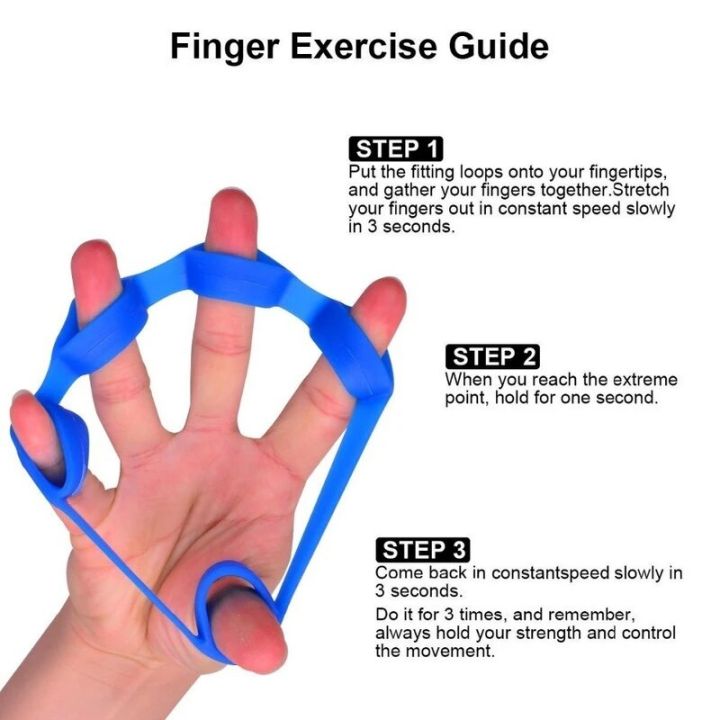 Silicone%20Finger%20Gripper%20Gym%20Hand%20Grip%20Resistance%20Band%20Wrist%20Stretcher%20Elastic%20Five%20Finger%20Expander%20Strength%20Trainer%20Exercise%20-%20Image%202