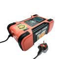 FOXSUR 12V 24V 12A Lead Acid Full Automatic Pulse Repair Car Battery Charger 7 Stage Smart Charger 6-200ah LCD Display Car Charger. 