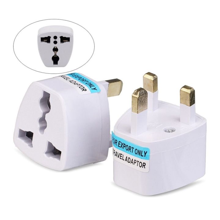 Three Pin Conversion Plugs Three Pin Plug / Universal UK Flat Pin 3Pin Travel Power Plug Adapter