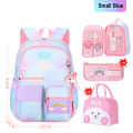 LaoXzhongX Girls School Backpacks Kawaii Book Bag with Compartments for Girl Kid Students Elementary School Back Pack Kids Rucksack Mochila. 