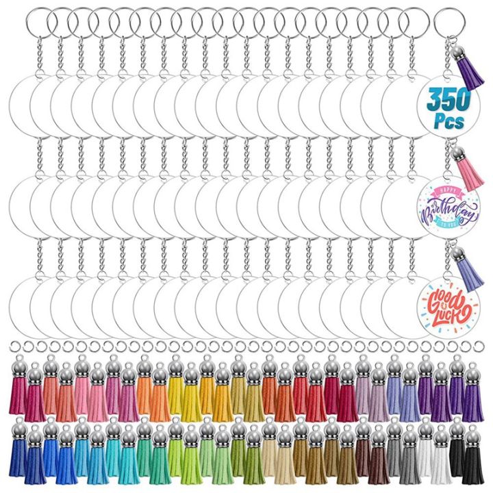 350Pcs%20Acrylic%20Clear%20Keychain%20for%20Vinyl%20for%20DIY%20Keychain%20Craft%20-%20Image%203