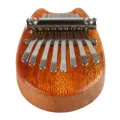 Mini Kalimba Professional Compact Gift Unique Shape Easy To Play Mini Thumb Piano with Lanyard for Collection for Beginner. 