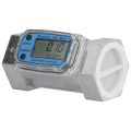 2in Turbine Flow Meter Electronic Digital Fuel Liquid Water Gas Oil Flowmeter for Industrial Automation. 