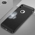 For IPhone X Case Ultra Slim Breathe Phone Case For IPhone XS Hollow Heat Dissipation Hard PC Back Cases Cover For for iphoneX Coque Fundas. 