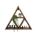Triangle Alter Shelf - Small - 21" by 21" - Crystal Shelf - Altar Shelf - Essential Oil Wall Shelf. 