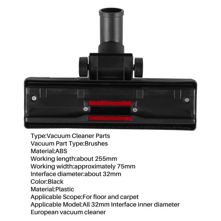 Universal%20Vacuum%20Cleaner%20Accessories%20Carpet%20Floor%20Nozzle%20Vacuum%20Cleaner%20Head%20Tool%20Efficient%20Cleaning%2032MM%20-%20Image%203