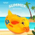 Duck Baby Toddler Swimming Pool Ring Seat Cute Baby Float with Handle Inflatable Kids Float Swim Circle Pool Accesories. 