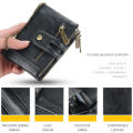 Baellerry leather wallet men's long wallet short wallet wallets. 