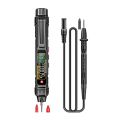 Non-contact Digital Multimeter, Smart Pen Type Multimeter, AC/DC Voltage Resistance Meter Voltmeter Multitester with Test Probe Backlit Flashlight. 