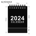2024 Desk Calendar 2024 Mini Desk Calendar Portable Monthly Planner for Home Office School Portable Desk Calendar. 