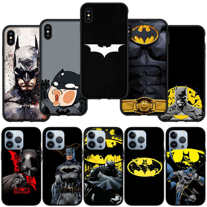 Batmans Bruce DC Movie Wayne Bats Man Soft Cover for Apple iPhone 16 15 ...
