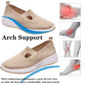 【ZIME】Women's Orthopedic Non-slip Walking/Diabetic/Sneaker Plus Size Shoes. 