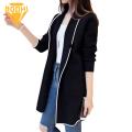 Casual Women Jacket Stylish Women's Fall Winter Jacket Open Stitch Cardigan Warm Coat with Pockets Southeast Asian Buyers' Favorite Women Winter Jacket. 
