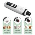 USB Rechargeable Dog Cat Nail Clipper Electric Pet Nail Grinder Paws Nail Cutter Pet Grooming Trimmer Supplie Dog Nail Clippers. 