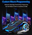 X1 Wired Gaming Mouse for Professional PC gamer with 6 Programmable Buttons and Colorful LED Lights, Ergonomic Design to Lower Hand Fatigue and Optical Sensor. 