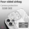 Full Covered Camera Lens Protection Shockproof Clear Case For iPhone 11 12 13 14 Pro Max iPhone 7 8 6s 6 Plus SE 2020 iPhone X Xr Xs Max Back Cover Silicone Airbag Transparent Case For Girls For Boys Soft Case Cute New iPhone Back Cover. 